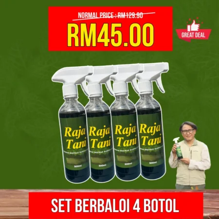 4 Botol Raja Tani